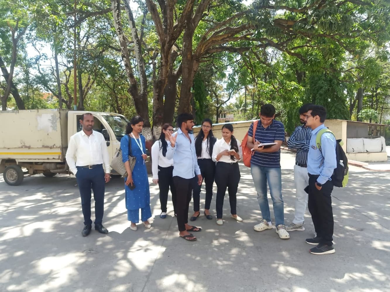 AIMS Institute of Management Studies Pune Industrial Visit photo 96